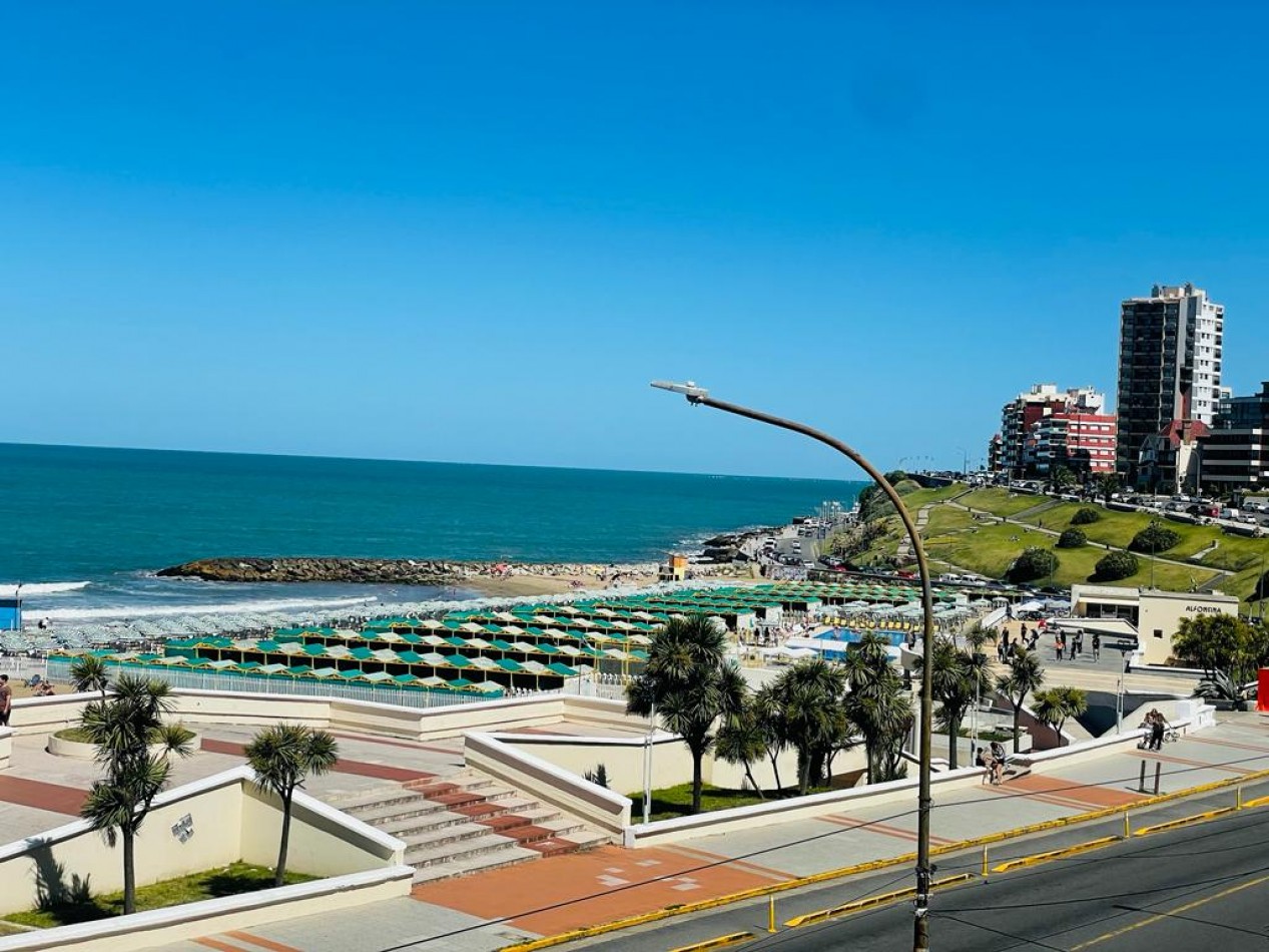  ALQUILER VERANO 2025 - SEMIPISO CON VISTA AL MAR  CON COCHERA - LA PERLA