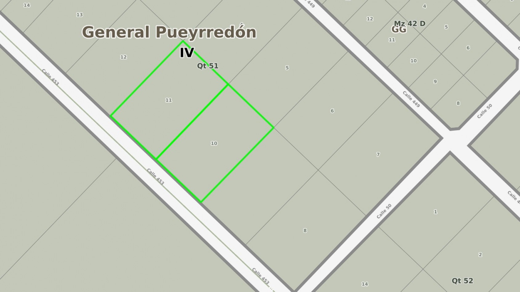 DOS LOTES - LOMAS DE SAN PATRICIO