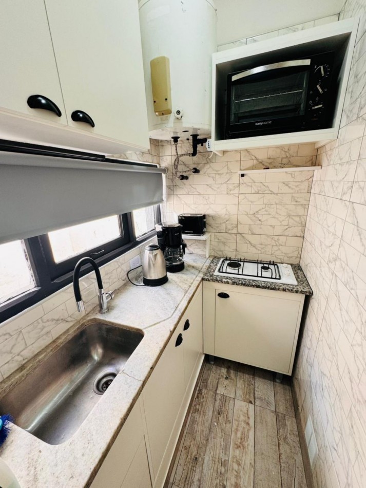 Depto 1 amb y medio Temporada 2026 - Mar del Plata - zona Plaza colon - Aldrey 