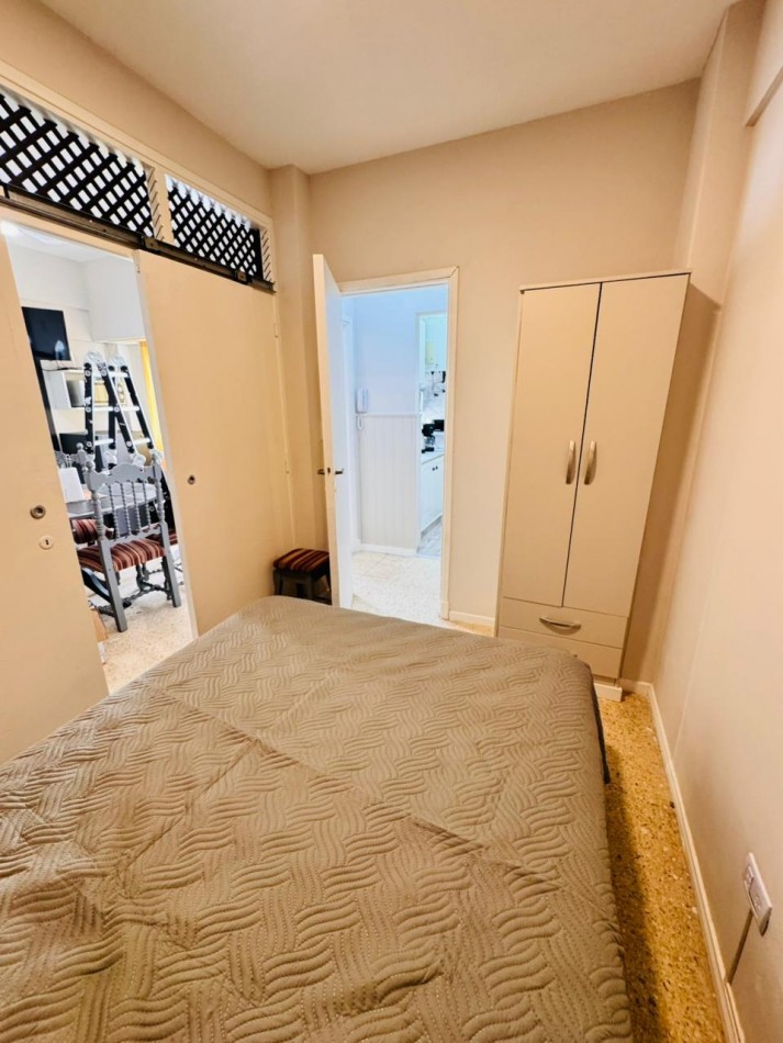 Depto 1 amb y medio Temporada 2026 - Mar del Plata - zona Plaza colon - Aldrey 