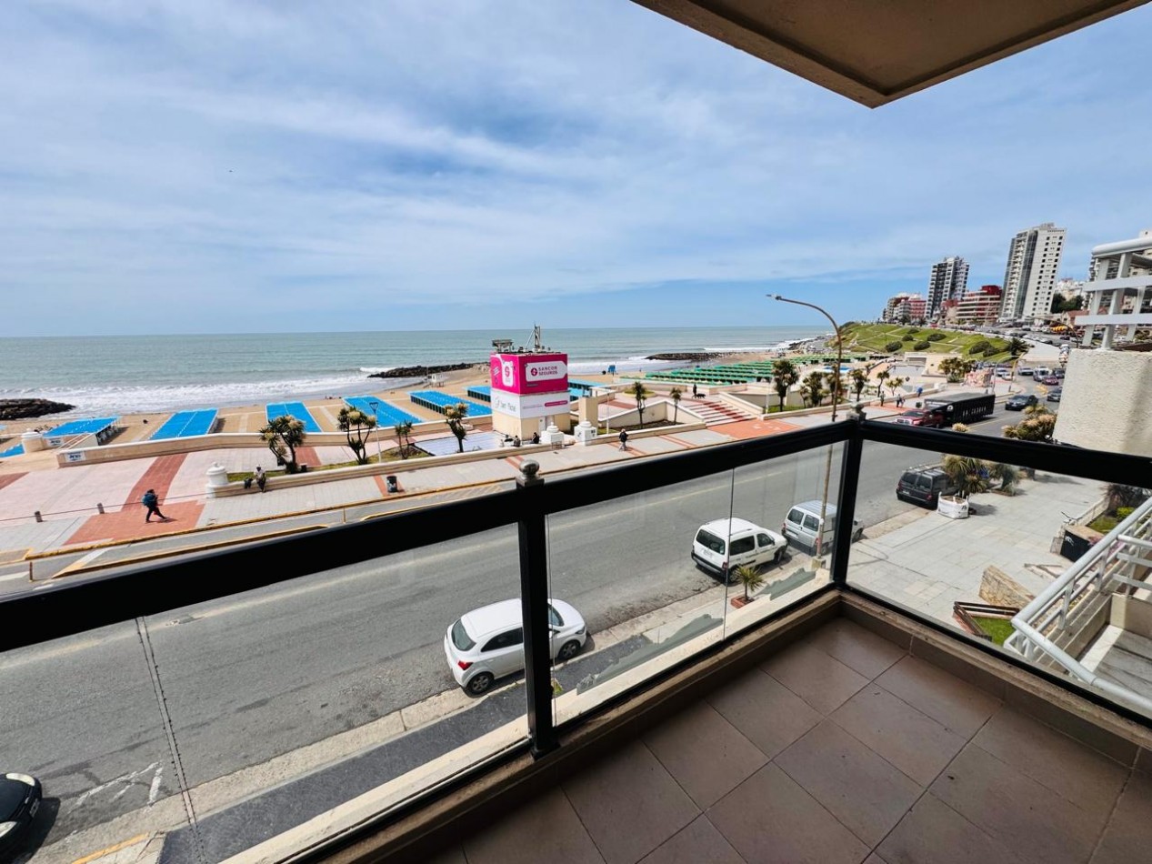 ALQUILER TEMPORAL VERANO 2026 - SEMIPISO 3 AMB- FRENTE AL MAR - LA PERLA - COCHERA DOBLE
