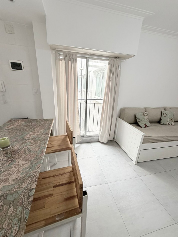 Departamento 1 ambiente reciclado frente al mar - Torreon - las toscas - Mar Del Plata