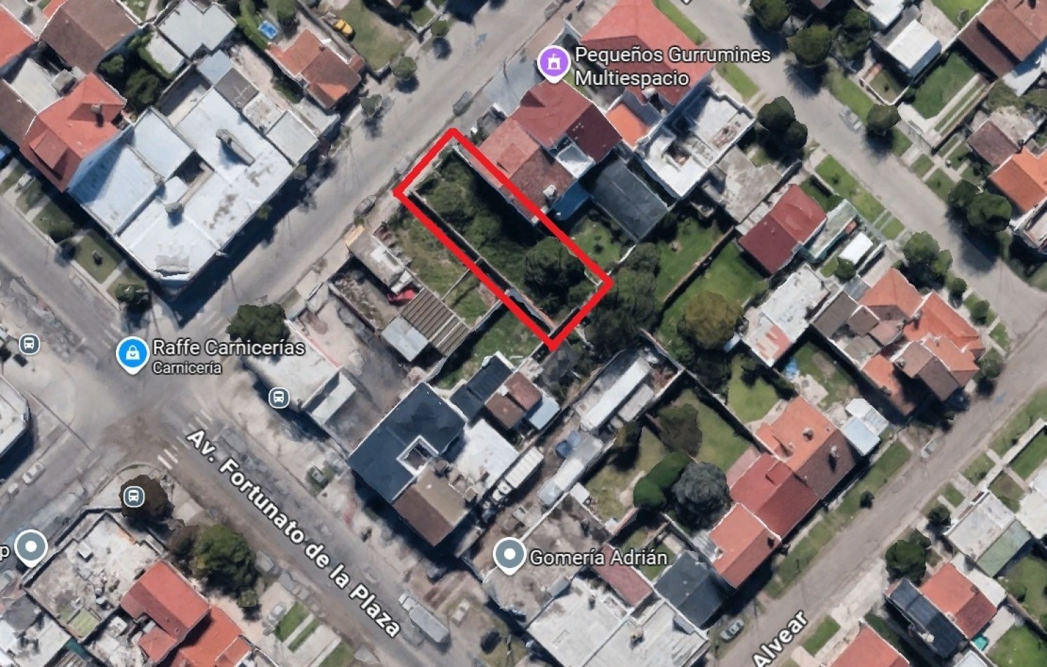 Lote sobre calle Cerrito - zona comercial - Mar del Plata .