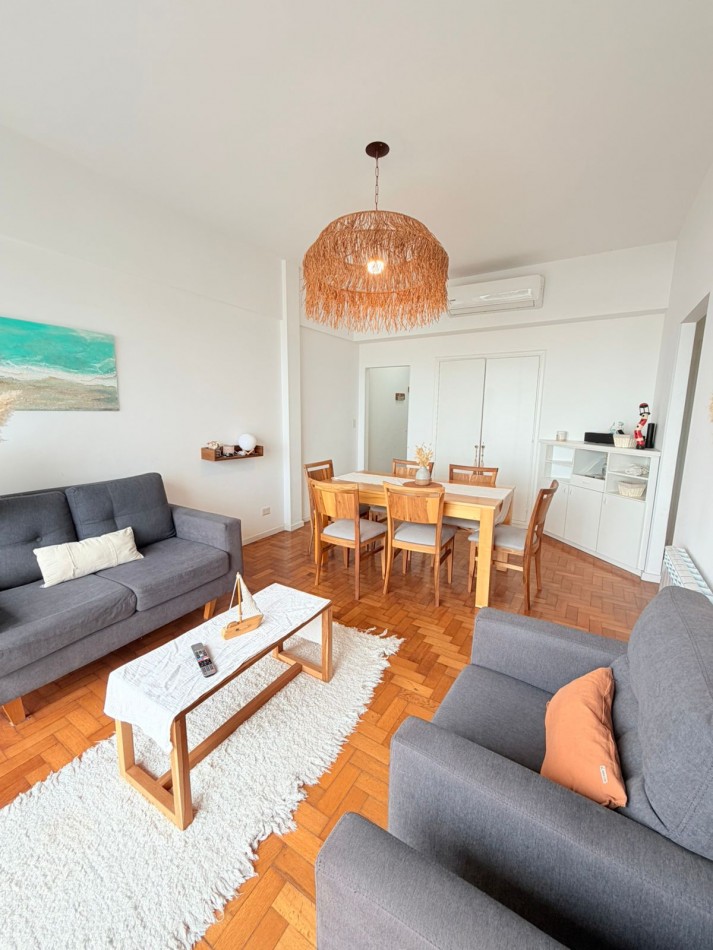 DEPARTAMENTO 3 AMBIENTES CON BALCON - FRENTE AL MAR - PLAYA VARESE