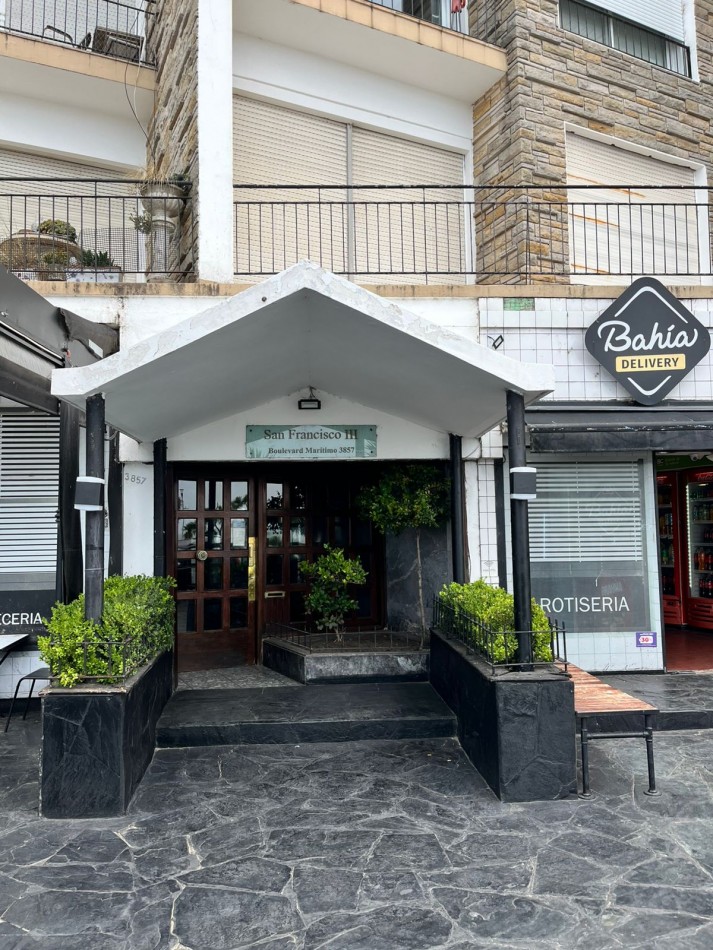 DEPARTAMENTO 3 AMBIENTES CON BALCON - FRENTE AL MAR - PLAYA VARESE