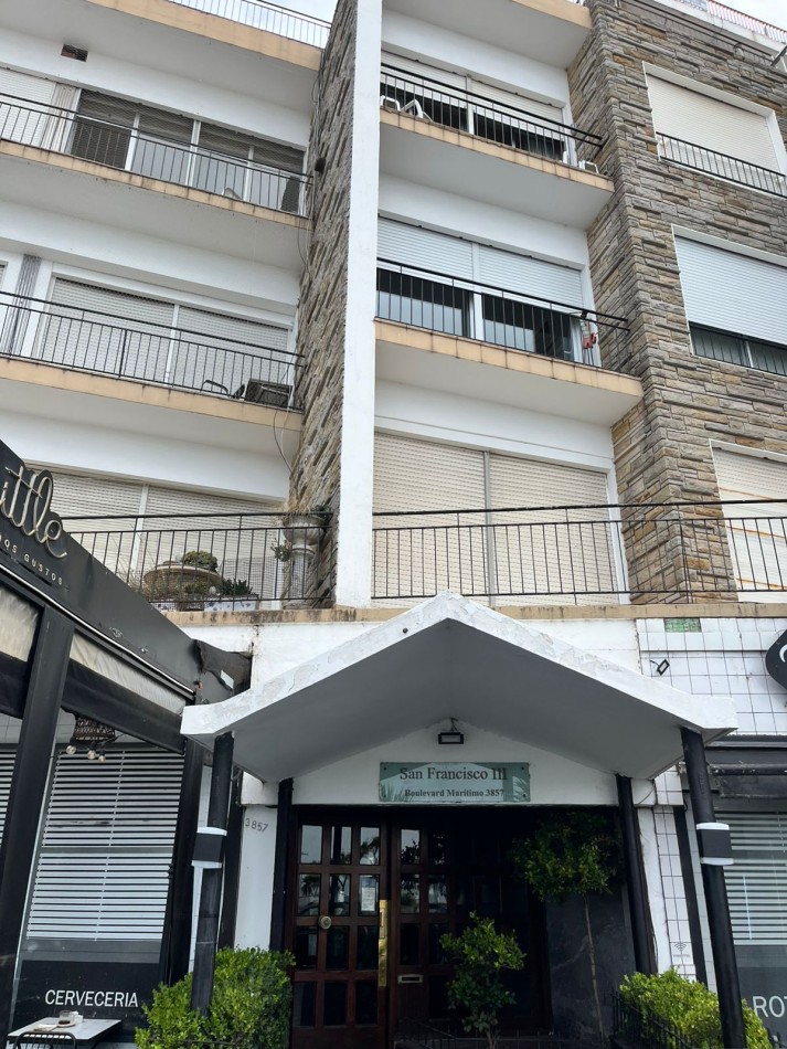 DEPARTAMENTO 3 AMBIENTES CON BALCON - FRENTE AL MAR - PLAYA VARESE