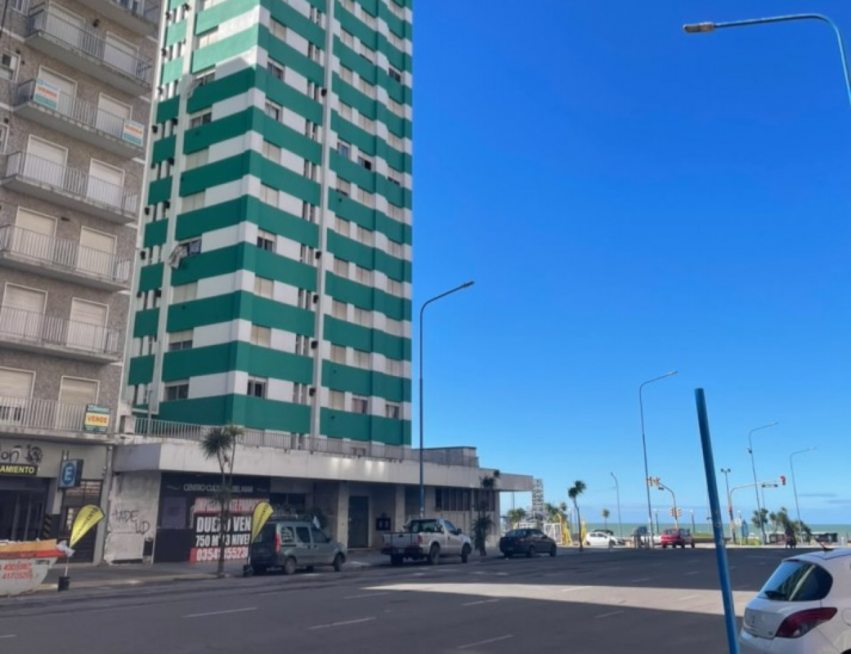 MONOAMBIENTE DIVIDIDO A METROS DEL MAR - EDIFICIO ALMERIA - ZONA CENTRO