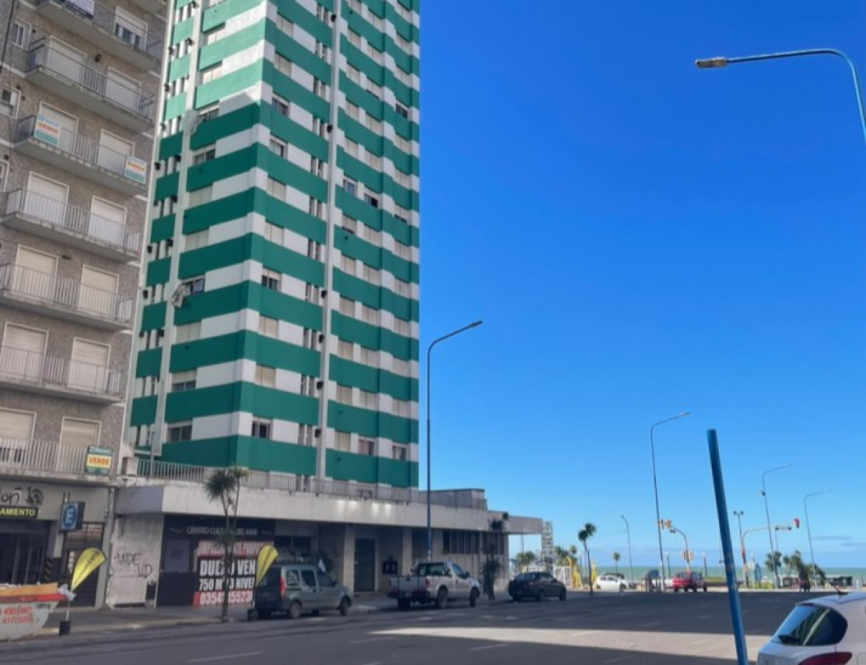 MONOAMBIENTE DIVIDIDO A METROS DEL MAR - EDIFICIO ALMERIA - ZONA CENTRO